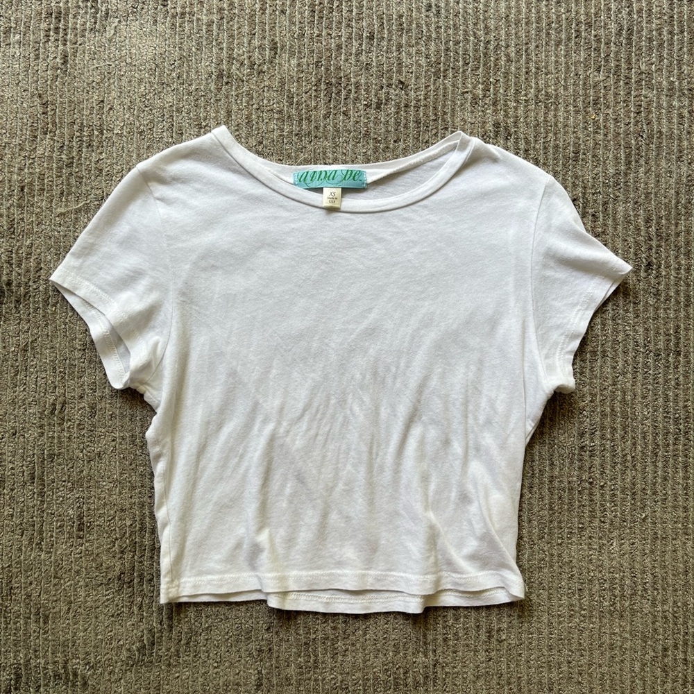 Basic Cropped Tee - image 1